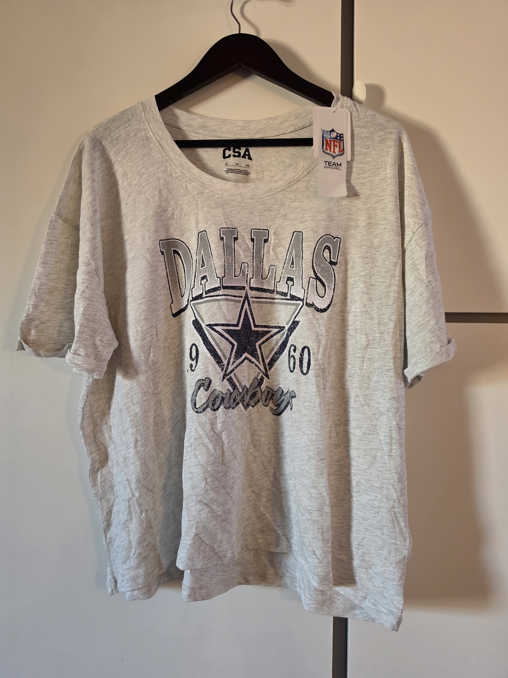 Dallas Cowboys Gray Short-Sleeve Tee -